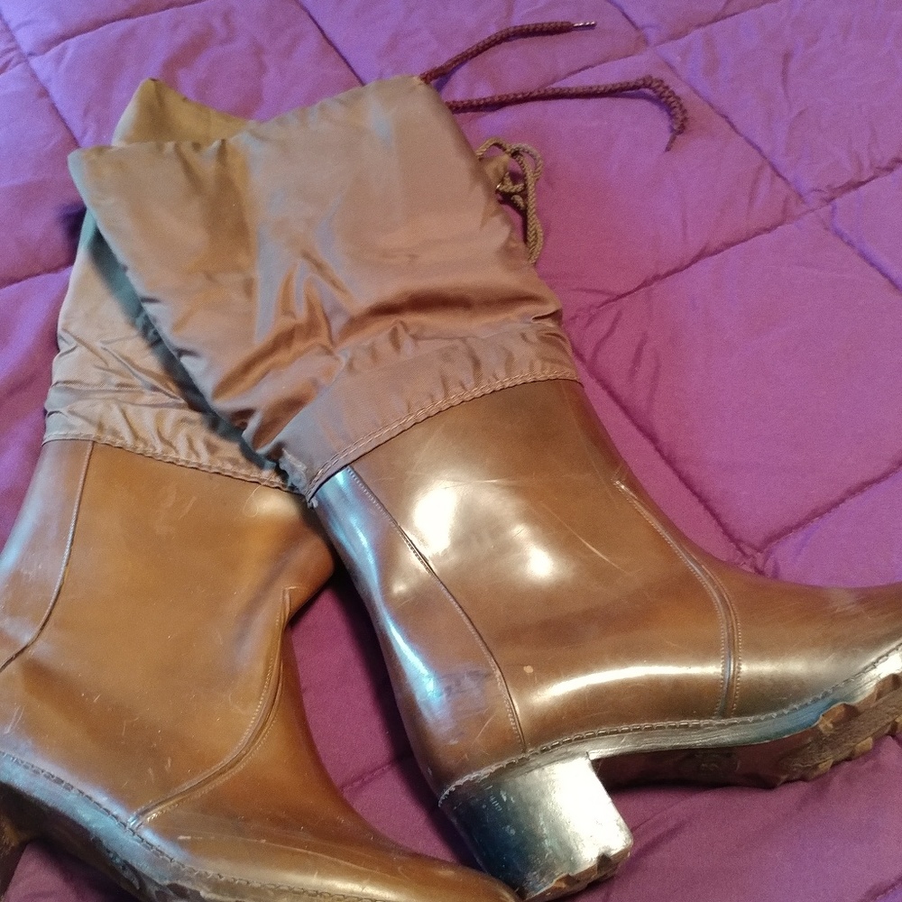 Vintage rain boots